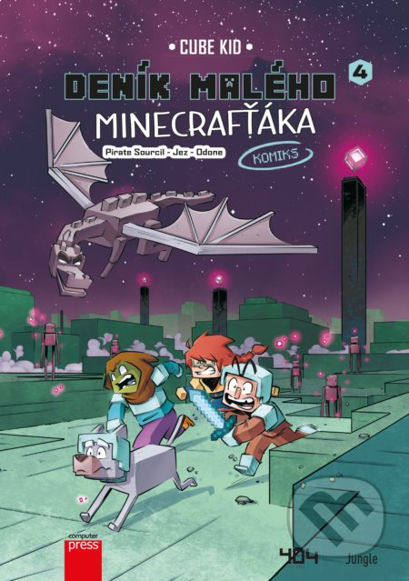 Kniha: Deník malého Minecrafťáka: komiks 4 (Cube Kid). Computer Press, 2022 Kniha: Deník malého Minecrafťáka: komiks 4 (Cube Kid). Computer Press, 2022
