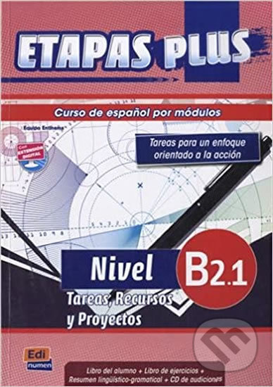 Kniha: Etapas Plus - B2.1: Libro del alumno (Edinumen). Edinumen Kniha: Etapas Plus - B2.1: Libro del alumno (Edinumen). Edinumen