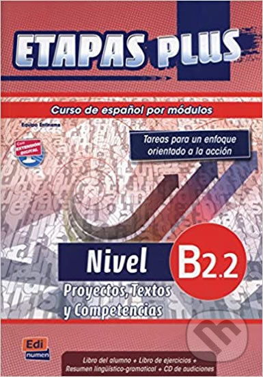 Kniha: Etapas Plus - B2.2: Libro del alumno (Edinumen). Edinumen Kniha: Etapas Plus - B2.2: Libro del alumno (Edinumen). Edinumen