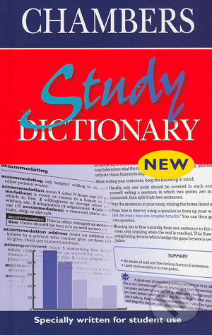 Kniha: Chambers Study Dictionary (Autorský kolektív). Chambers, 2002 Kniha: Chambers Study Dictionary (Autorský kolektív). Chambers, 2002