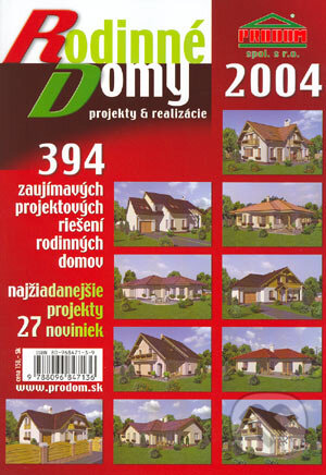 Kniha: Rodinné domy (Autorský kolektív). Prodom, 2004 Kniha: Rodinné domy (Autorský kolektív). Prodom, 2004