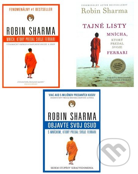 Kniha: Mních, ktorý predal svoje Ferrari (kolekcia) (Robin Sharma). Eastone Books Kniha: Mních, ktorý predal svoje Ferrari (kolekcia) (Robin Sharma). Eastone Books