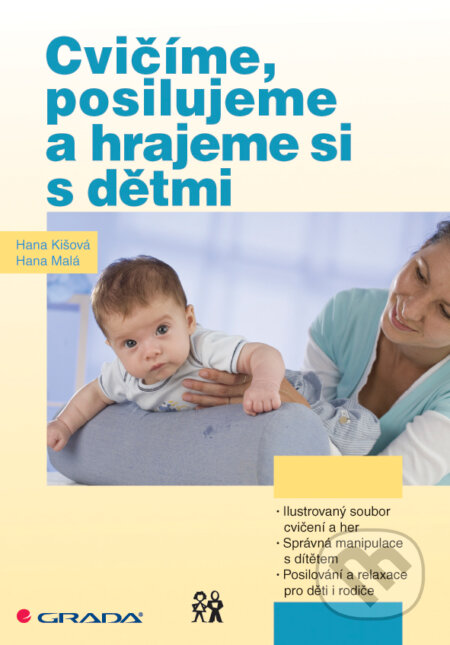 E-kniha: Cvičíme, posilujeme a hrajeme si s dětmi (Hana Kišová a Hana Malá). Grada, 2012 E-kniha: Cvičíme, posilujeme a hrajeme si s dětmi (Hana Kišová a Hana Malá). Grada, 2012