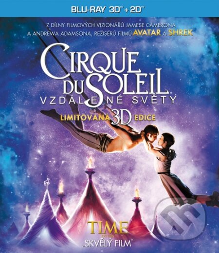 Film: Cirque Du Soleil: Vzdálené světy 3D (Andrew Adamson) (Blu-ray). Magicbox, 2013 Film: Cirque Du Soleil: Vzdálené světy 3D (Andrew Adamson) (Blu-ray). Magicbox, 2013