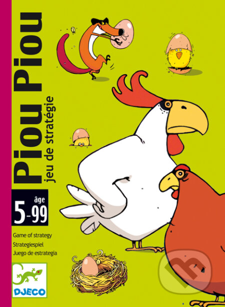Společenská hra: Piou piou (Djeco). Djeco, 2013 Společenská hra: Piou piou (Djeco). Djeco, 2013