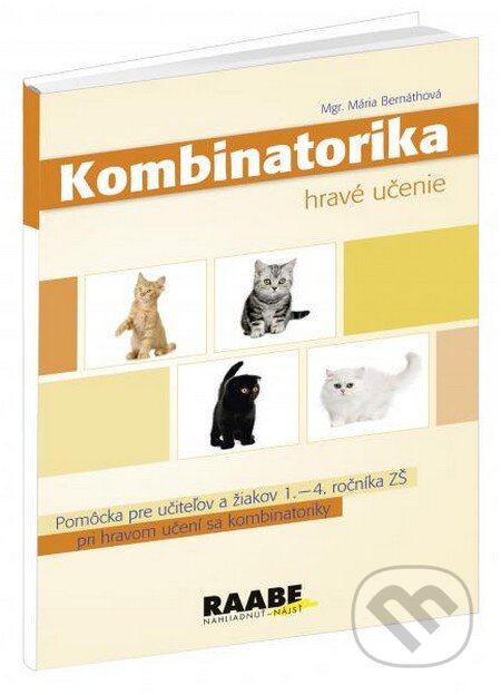 Kniha: Kombinatorika (Mária Bernáthová). Raabe, 2010 Kniha: Kombinatorika (Mária Bernáthová). Raabe, 2010