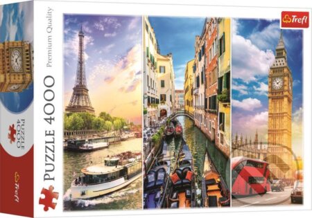 Puzzle: Výlet po Evropě (Trefl). Trefl, 2020 Puzzle: Výlet po Evropě (Trefl). Trefl, 2020