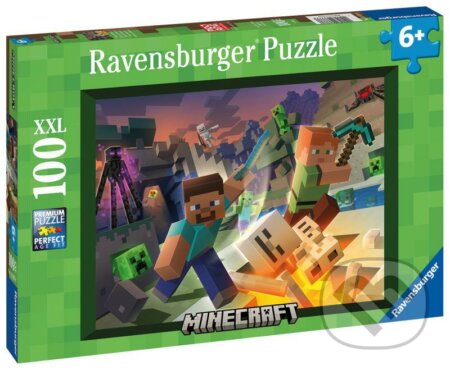 Puzzle: Minecraft - Monstra z Minecraftu (Ravensburger). Ravensburger, 2022 Puzzle: Minecraft - Monstra z Minecraftu (Ravensburger). Ravensburger, 2022