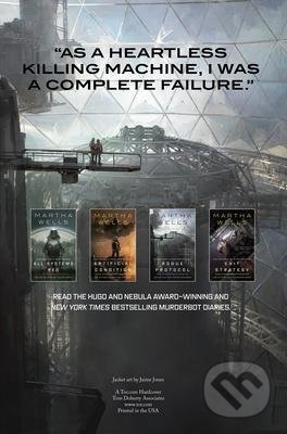 Kniha: The Murderbot Diaries (Martha Wells). Folio, 2020 Kniha: The Murderbot Diaries (Martha Wells). Folio, 2020