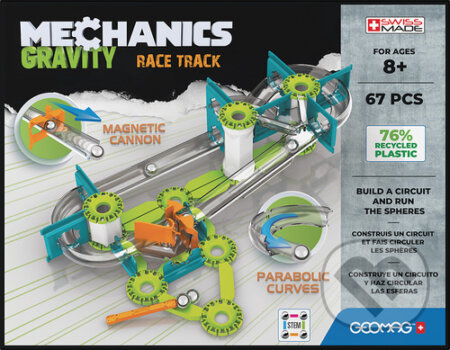 Společenská hra: Stavebnice Geomag Mechanics Gravity 67 ks (Geomag). Geomag, 2022 Společenská hra: Stavebnice Geomag Mechanics Gravity 67 ks (Geomag). Geomag, 2022