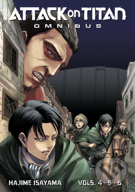 Kniha: Attack on Titan Omnibus 2 (Hajime Isayama). Kodansha International, 2022 Kniha: Attack on Titan Omnibus 2 (Hajime Isayama). Kodansha International, 2022