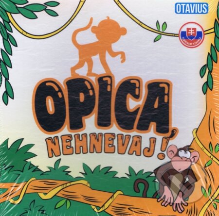 Společenská hra: Opica, nehnevaj (Otavius). OTAVIUS, 2022 Společenská hra: Opica, nehnevaj (Otavius). OTAVIUS, 2022