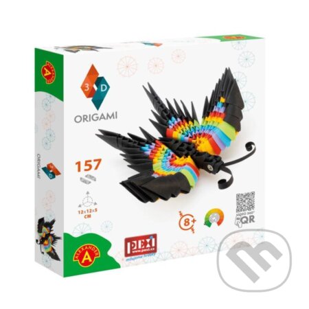 Spoločenská hra: PEXI Origami 3D - Motýl (Pexi). Pexi, 2022 Spoločenská hra: PEXI Origami 3D - Motýl (Pexi). Pexi, 2022