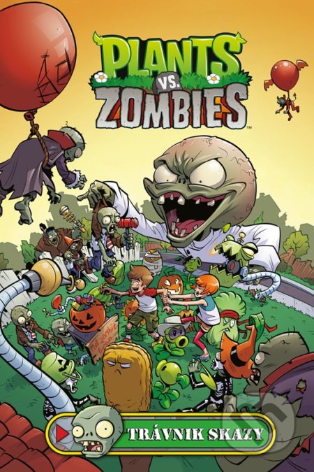 Kniha: Plants vs. Zombies: Trávnik skazy (Paul Tobin a Ron Chan). Fragment, 2022 Kniha: Plants vs. Zombies: Trávnik skazy (Paul Tobin a Ron Chan). Fragment, 2022