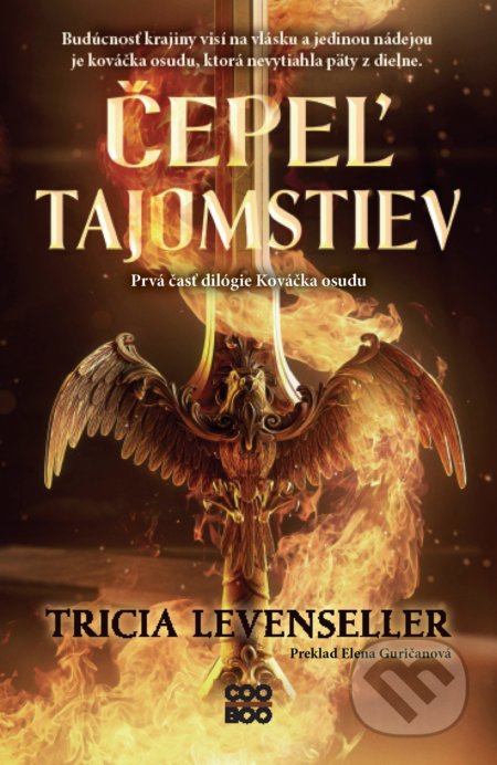 Kniha: Čepeľ tajomstiev (Tricia Levenseller). CooBoo SK, 2022 Kniha: Čepeľ tajomstiev (Tricia Levenseller). CooBoo SK, 2022
