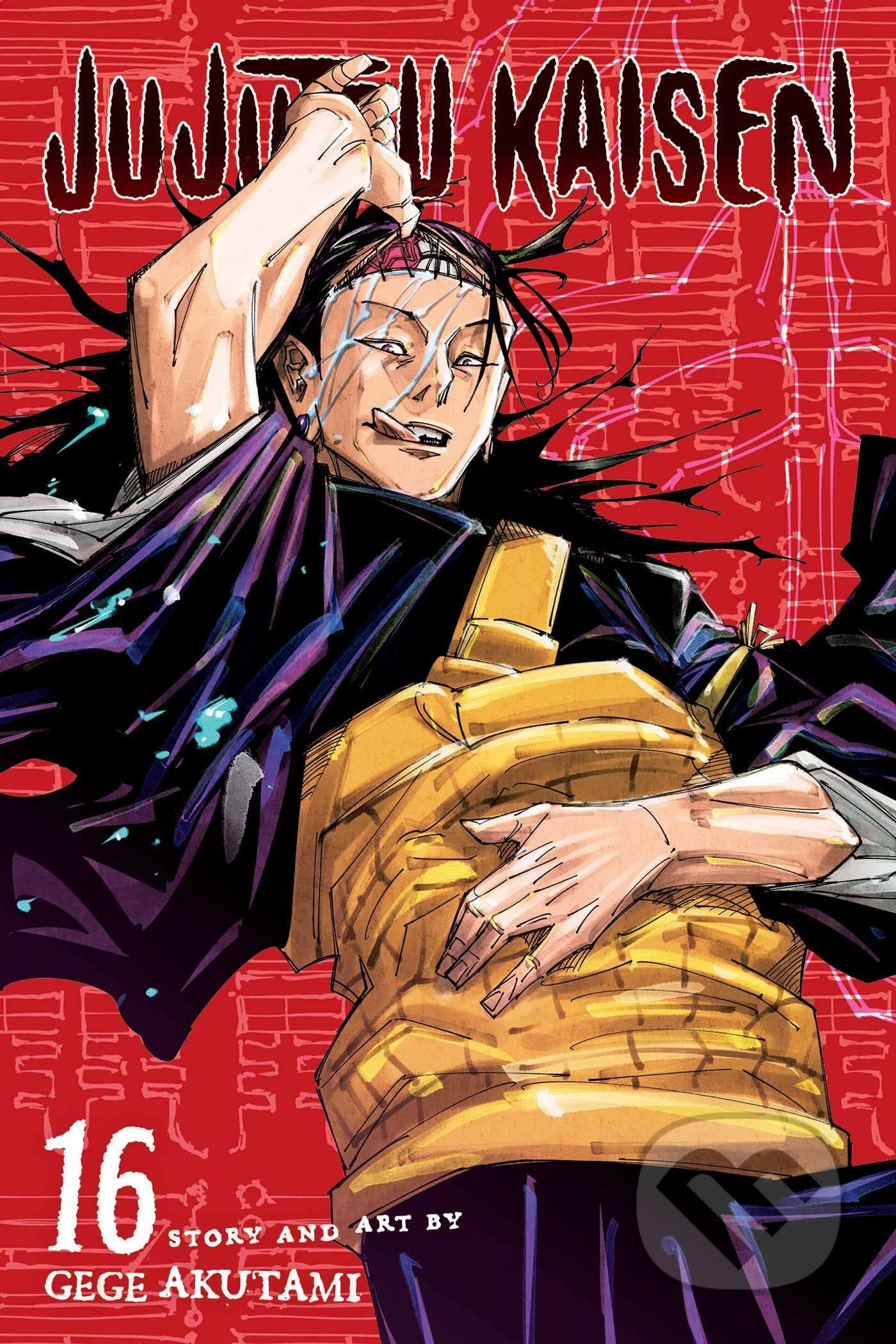 Kniha: Jujutsu Kaisen 16 (Gege Akutami). Viz Media, 2022 Kniha: Jujutsu Kaisen 16 (Gege Akutami). Viz Media, 2022