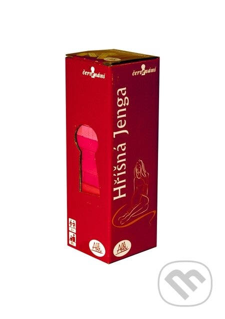Spoločenská hra: Hříšná jenga (Albi). Albi, 2013 Spoločenská hra: Hříšná jenga (Albi). Albi, 2013