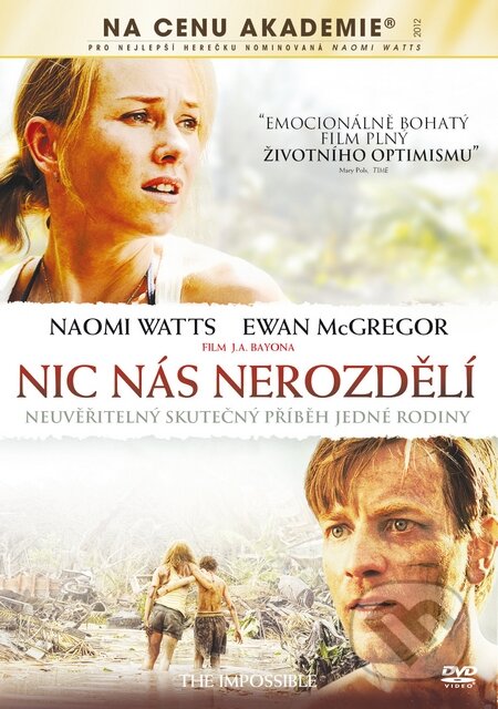 Film: Nic nás nerozdělí (Juan Antonio Bayona) (). Bonton Film, 2013 Film: Nic nás nerozdělí (Juan Antonio Bayona) (). Bonton Film, 2013