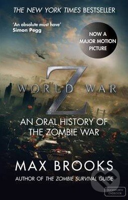 Kniha: World War Z (Max Brooks), 2013 Kniha: World War Z (Max Brooks), 2013