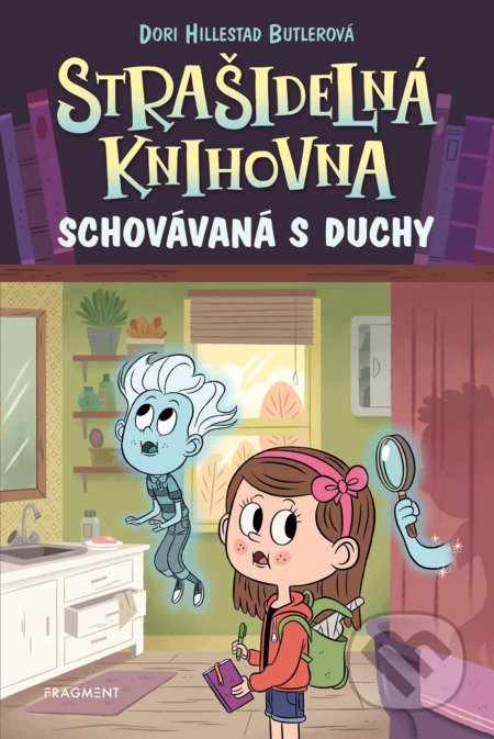 Kniha: Strašidelná knihovna: Schovávaná s duchy (Dori Hillestad Butler). Nakladatelství Fragment, 2022 Kniha: Strašidelná knihovna: Schovávaná s duchy (Dori Hillestad Butler). Nakladatelství Fragment, 2022