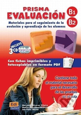 Audiokniha: Prisma Evaluación (B1/B2) Audio CDs (2) + 1 CD PDFs (Edinumen). Edinumen Audiokniha: Prisma Evaluación (B1/B2) Audio CDs (2) + 1 CD PDFs (Edinumen). Edinumen