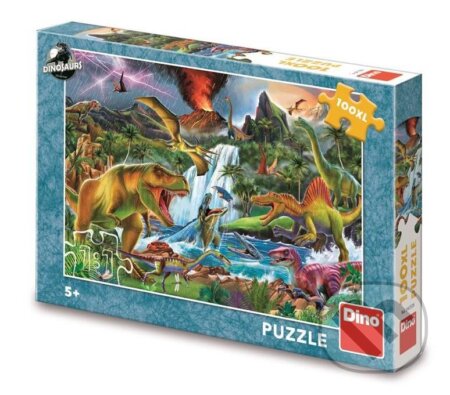 Puzzle: Boj dinosaurů XL (Dino). Dino, 2022 Puzzle: Boj dinosaurů XL (Dino). Dino, 2022