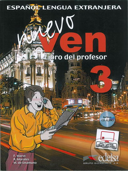 Ven nuevo 3: Příručka učitele + CD, Edelsa, 2010