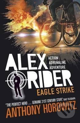 Kniha: Eagle Strike (Anthony Horowitz). Walker books, 2015 Kniha: Eagle Strike (Anthony Horowitz). Walker books, 2015