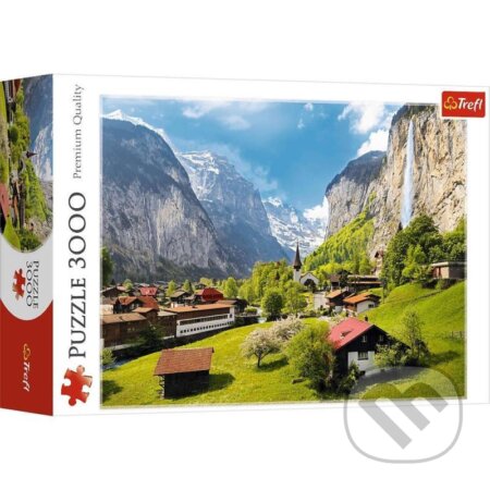 Puzzle: Švýcarsko Lauterbrunnen (Trefl). Trefl, 2022 Puzzle: Švýcarsko Lauterbrunnen (Trefl). Trefl, 2022