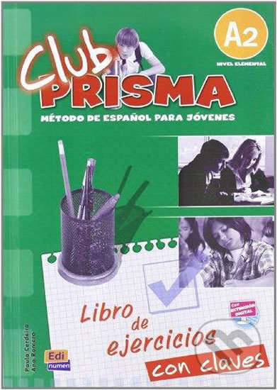 Kniha: Club Prisma Elemental A2 - Libro de ejercicios con soluciones (Edinumen). Edinumen Kniha: Club Prisma Elemental A2 - Libro de ejercicios con soluciones (Edinumen). Edinumen