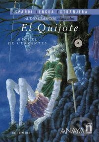 Kniha: El Quijote (Miguel de Cervantes). Anaya Touring, 2015 Kniha: El Quijote (Miguel de Cervantes). Anaya Touring, 2015