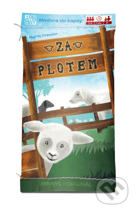 Spoločenská hra: Minihry do kapsy: Za plotem (Moritz Dressler). REXhry, 2022 Spoločenská hra: Minihry do kapsy: Za plotem (Moritz Dressler). REXhry, 2022