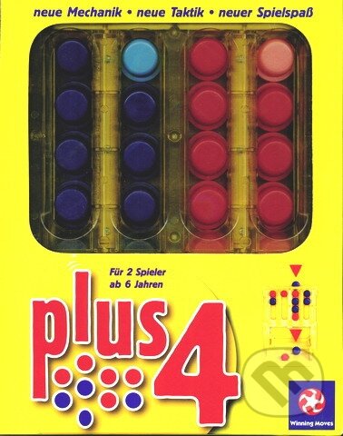 Spoločenská hra: Plus 4 (Winning Moves). Winning Moves, 2013 Spoločenská hra: Plus 4 (Winning Moves). Winning Moves, 2013