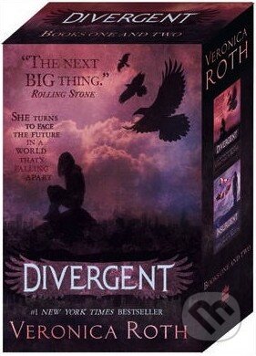 Kniha: Divergent Boxed Set (Veronica Roth). HarperCollins, 2013 Kniha: Divergent Boxed Set (Veronica Roth). HarperCollins, 2013