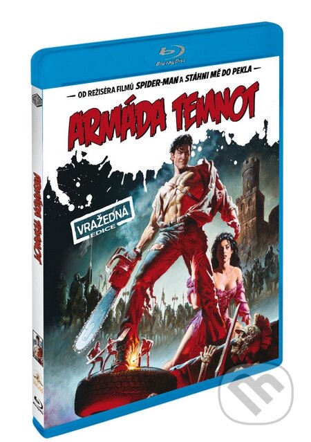 Film: Armáda temnot (Sam Raimi) (Blu-ray). Magicbox, 2013 Film: Armáda temnot (Sam Raimi) (Blu-ray). Magicbox, 2013