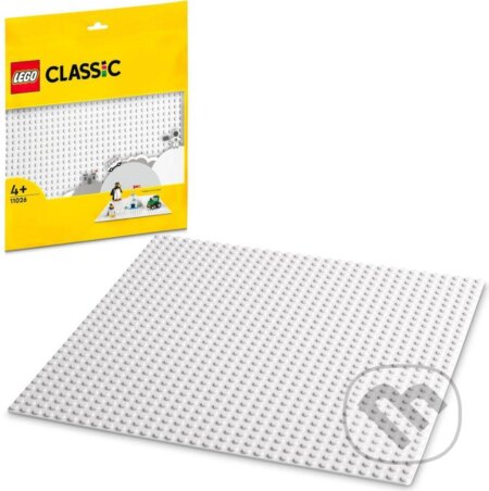 Společenská hra: LEGO® Classic 11026 Biela podložka na stavanie (LEGO). LEGO, 2022 Společenská hra: LEGO® Classic 11026 Biela podložka na stavanie (LEGO). LEGO, 2022