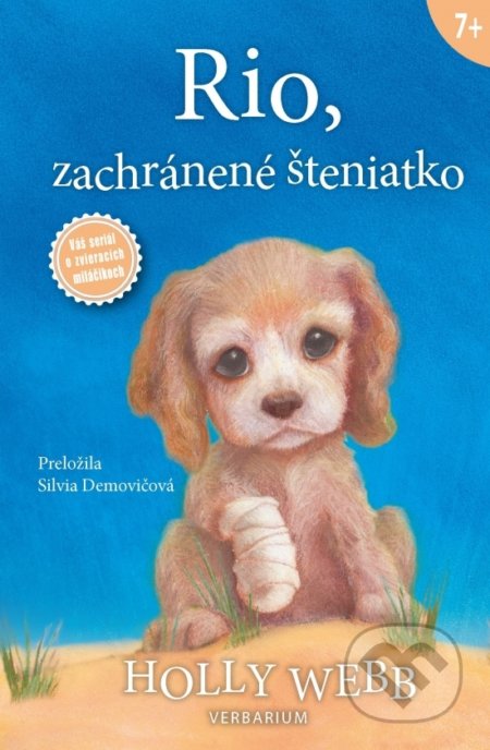 Kniha: Rio, zachránené šteniatko (Holly Webb). Verbarium, 2022 Kniha: Rio, zachránené šteniatko (Holly Webb). Verbarium, 2022