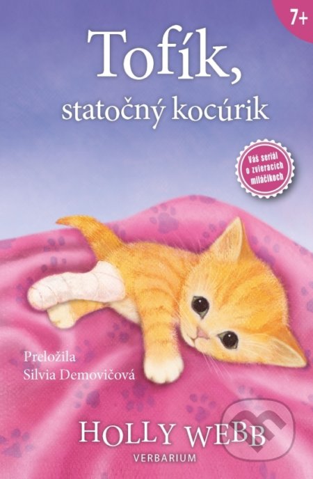 Kniha: Tofík, statočný kocúrik (Holly Webb). Verbarium, 2022 Kniha: Tofík, statočný kocúrik (Holly Webb). Verbarium, 2022