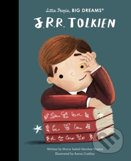 Kniha: J.R.R. Tolkien (Maria Isabel Sanchez Vegara). Frances Lincoln, 2022 Kniha: J.R.R. Tolkien (Maria Isabel Sanchez Vegara). Frances Lincoln, 2022