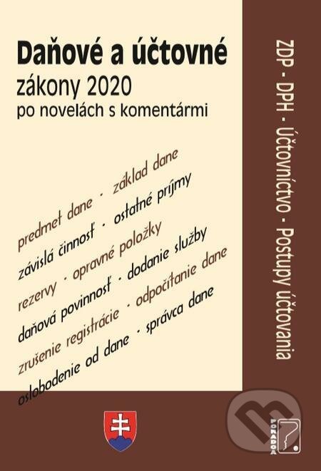 Daňové zákony 2020 s komentárom - Kolektív autorov, Poradca s.r.o.