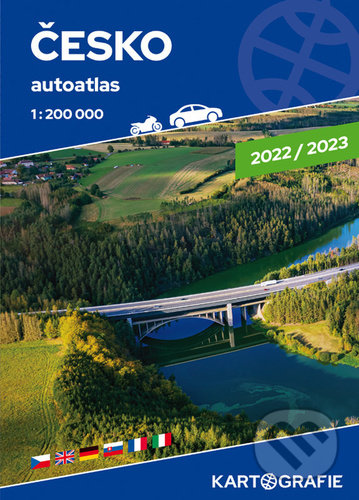 Česko - Velký autoatlas 1 : 200 000 (Kartografie Praha). Kartografie Praha, 2022 Česko - Velký autoatlas 1 : 200 000 (Kartografie Praha). Kartografie Praha, 2022
