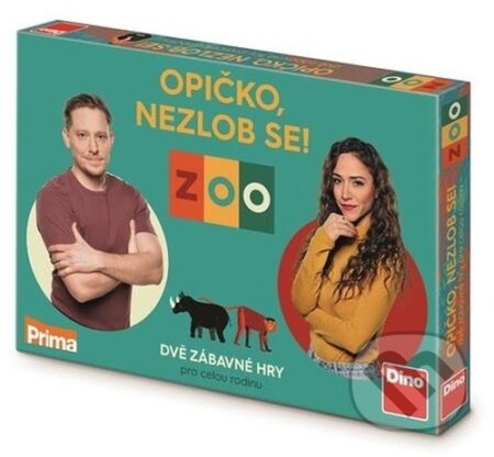 Spoločenská hra: Opičko, nezlob se! ZOO Prima (Dino). Dino, 2022 Spoločenská hra: Opičko, nezlob se! ZOO Prima (Dino). Dino, 2022