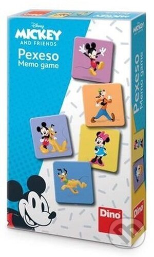 Spoločenská hra: Pexeso - Mickey a kamaráti (Dino). Dino, 2022 Spoločenská hra: Pexeso - Mickey a kamaráti (Dino). Dino, 2022
