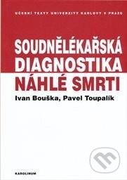 Kniha: Soudnělékařská diagnostika náhlé smrti (Pavel Toupalík Ivan a Bouška). Karolinum, 2012 Kniha: Soudnělékařská diagnostika náhlé smrti (Pavel Toupalík Ivan a Bouška). Karolinum, 2012