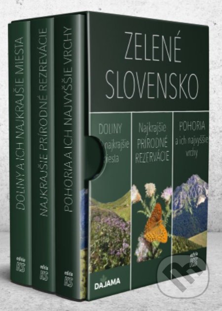 Kniha: Trilógia: Zelené Slovensko (DAJAMA). DAJAMA, 2022 Kniha: Trilógia: Zelené Slovensko (DAJAMA). DAJAMA, 2022