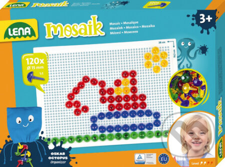 Spoločenská hra: Mozaika klobouček 1,5cm krystal (Bonaparte). Bonaparte, 2022 Spoločenská hra: Mozaika klobouček 1,5cm krystal (Bonaparte). Bonaparte, 2022