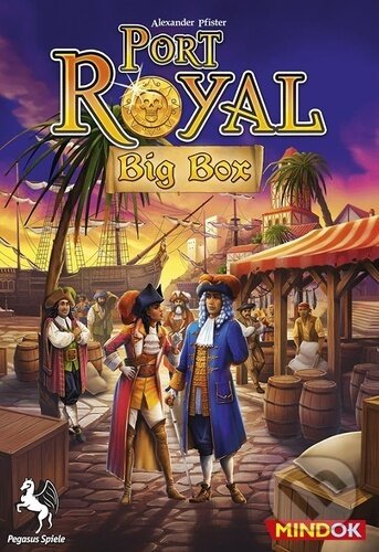 Spoločenská hra: Port Royal - Big Box (Alexander Pfister). Mindok, 2022 Spoločenská hra: Port Royal - Big Box (Alexander Pfister). Mindok, 2022