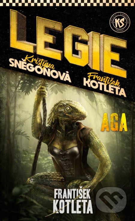 Kniha: Aga (František Kotleta a Kristýna Sněgoňová). Epocha, 2022 Kniha: Aga (František Kotleta a Kristýna Sněgoňová). Epocha, 2022