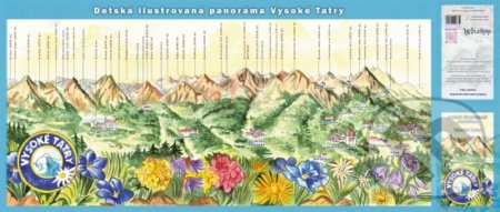Kniha: Detská ilustrovaná panoráma Vysoké Tatry (Johana Chrienová a Michal Klaučo). Veduta, 2022 Kniha: Detská ilustrovaná panoráma Vysoké Tatry (Johana Chrienová a Michal Klaučo). Veduta, 2022