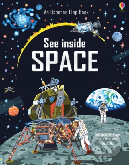 Kniha: See Inside Space (Katie Daynes). Usborne, 2008 Kniha: See Inside Space (Katie Daynes). Usborne, 2008